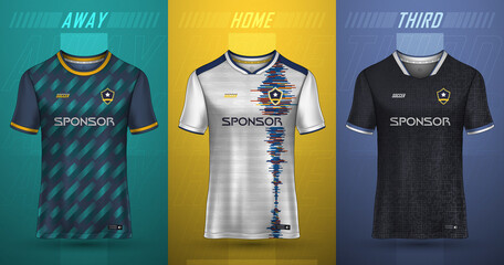 Premium collection of soccer jerseys