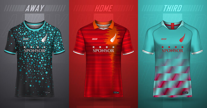 Premium collection of soccer jerseys