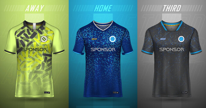 Premium collection of soccer jerseys