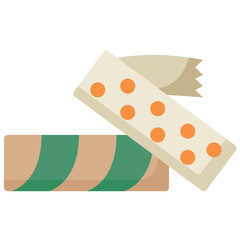 ribbon flat icon