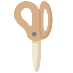 scissors flat icon