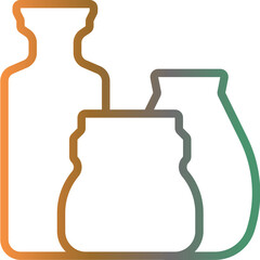 vase gradient icon
