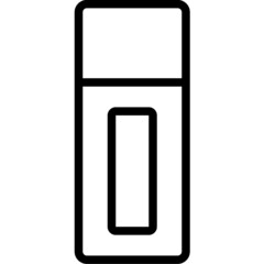 eraser line icon