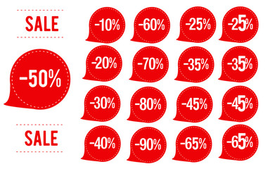 Best choice tags, vector red tags, labels isolated on white background. Discounts, sale. The best choice