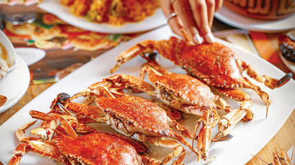 All seafood with high quality