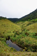 river in the mountains