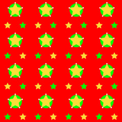 Christmas seamless pattern background gift simple vector