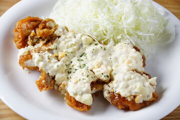 チキン南蛮　タルタルソース