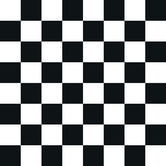 Fototapeta premium Abstract background black and white Chessboard Pattern Optical illusion Texture. for your design