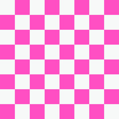 Abstract background pink and white Chessboard Pattern Optical illusion Texture. for your design