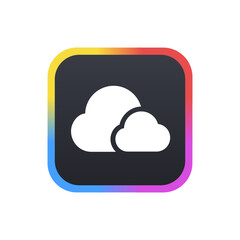Clouds - Sticker