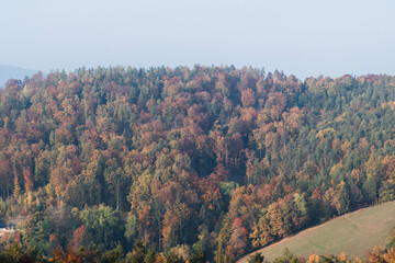 autumn in the mountains