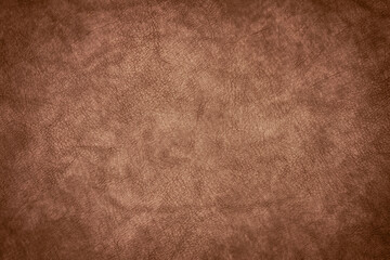 Dark brown and old vintage leather texture can be use as background 