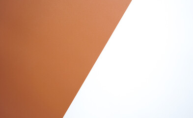 Abstract background of brown and white plastic pvc sheet texture 