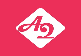 Merger shape of AQ initial letter