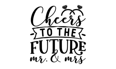 Hand lettering typography text in vector eps 10, Hand letter script wedding sign catch word art design,  typography, invitation cards. Isolated on white, vector design