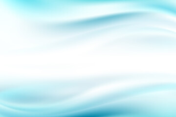 Obraz premium Abstract blue vector background. Wavy lines in blue.