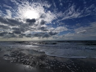 sky over the sea
