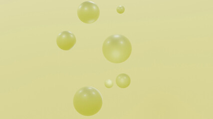 green and yellow background