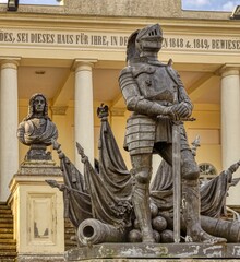 Statue of a knight Heldenberg