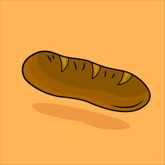 Bread vector pastry bakery cooking