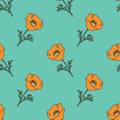 Seamless floral pattern