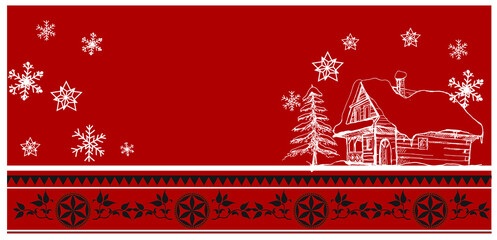 zakopane, i love zakopane, tatry, giewont, kartka świąteczna, wesołych świąt , folklor  © Nom de plume