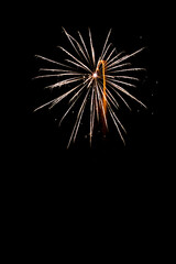 Obraz premium fireworks in the night sky