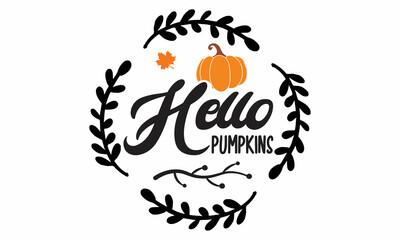 Good for greeting card, poster, banner, textile print, Inspirational Thanksgiving day beautiful handwritten quote, lettering message,  Handwritten modern brush calligraphy for Harvest