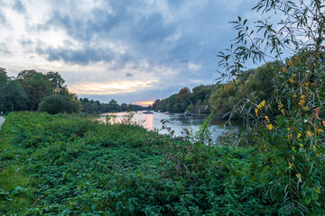 lake in the mountains