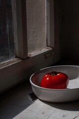 Soczysty czerwony pomidor