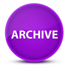 Archive luxurious glossy purple round button abstract