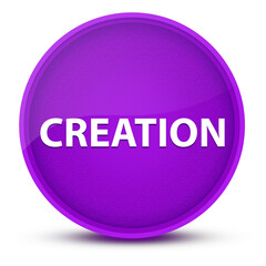 Creation luxurious glossy purple round button abstract