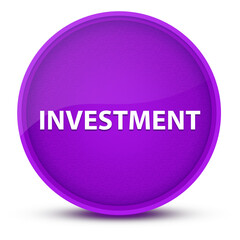 Investment luxurious glossy purple round button abstract