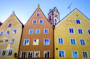 old town of Fuessen in Germany