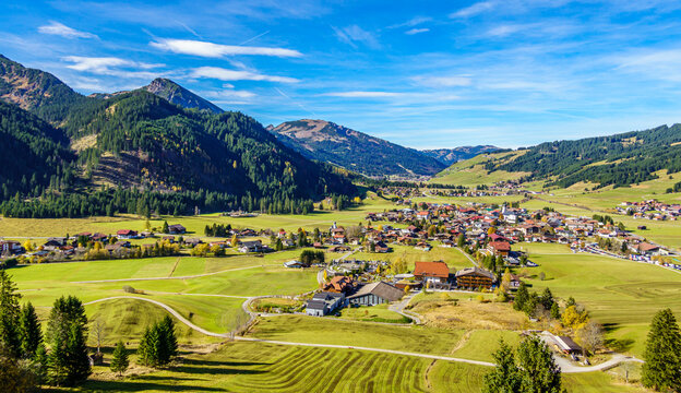 Tannheim valley in austria