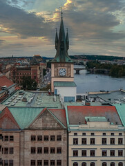 Naklejka premium torre del reloj