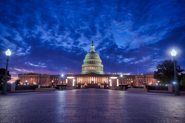 Obraz premium The United States Capitol in Washington, D.C.