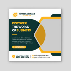 Business Marketing Social Media Post Banner Template