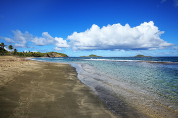 Obraz premium Bathway Beach on Grenada Island, Grenada.