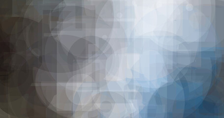 Background with blue, grey colored circles