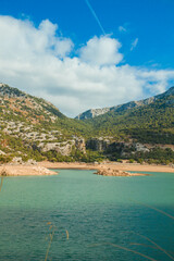 Obraz premium Lake in the mountains, summer