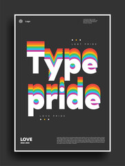 LGBT equality symbols. human slogan. human sign with lgbt flag isolated on black background. Parade, party, festival event invitation, card, print, t-shirt, logo.