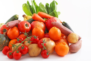 新鮮な野菜と果物