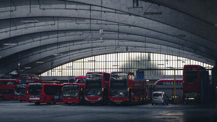 london bus depot