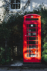 Obraz premium london telephone box