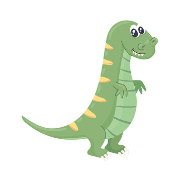 cute raptor character