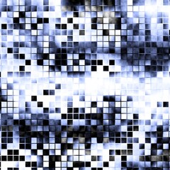 Fototapeta premium Digital fractal pattern. Abstract background.