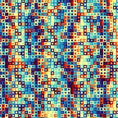 Fototapeta premium Digital fractal pattern. Abstract background.