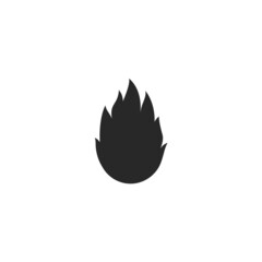 Fire flame Logo Template vector icon Oil, gas and energy logo